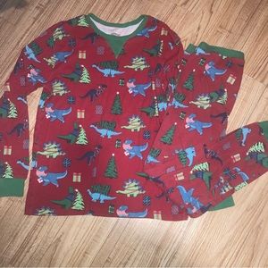 Men’s Holiday Dinosaur Pajama Set